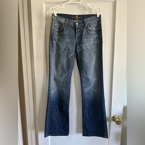 Vintage Y2K 7 For All Mankind by Jerome Dahan Women's Low Rise Bootcut Jeans